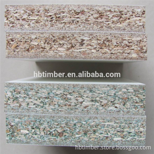 E1 faced warm white melamine mdf board 18mm